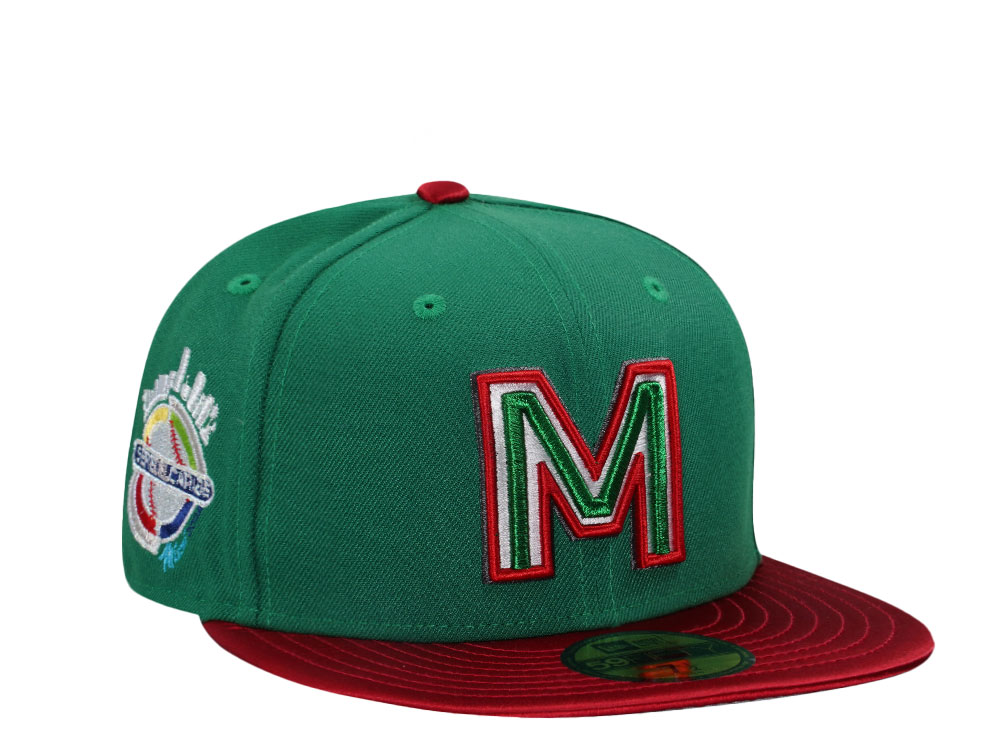 New Era Mexico Caribbean Series Satin Brim Two Tone Edition 59Fifty Fitted Hat