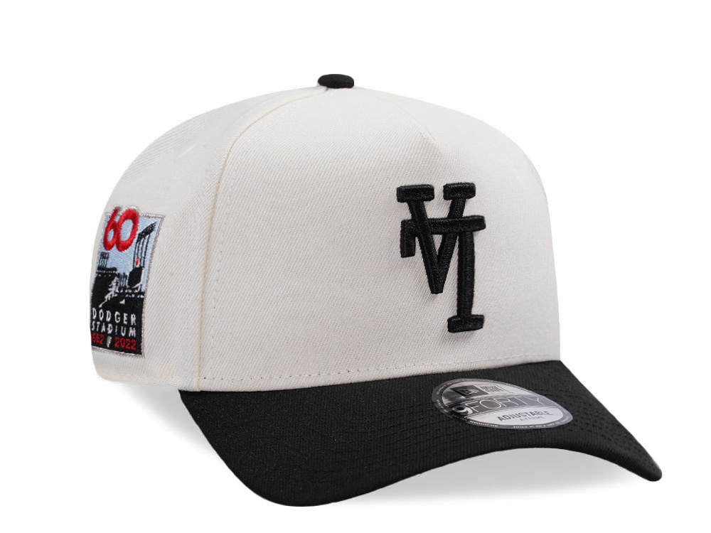 New Era Los Angeles Dodgers Upside Down Chrome Two Tone Edition 9Forty A Frame Snapback Hat
