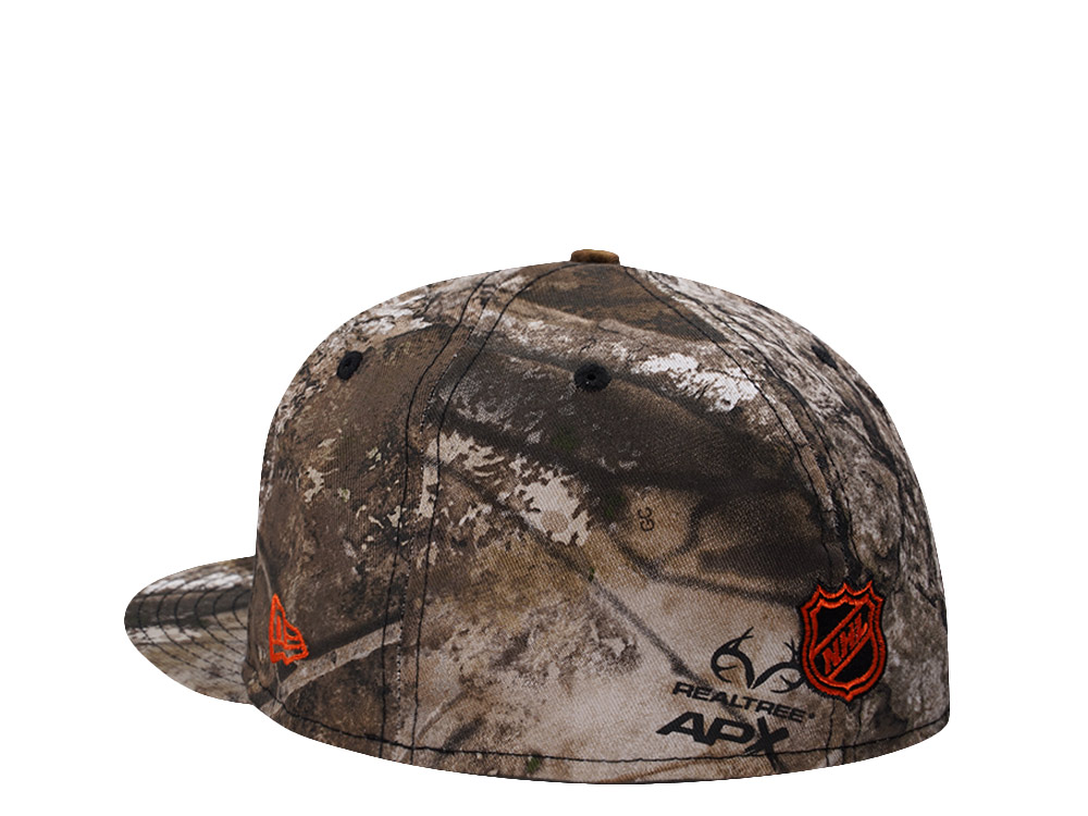 PRE-ORDER New Era Anaheim Ducks 30th Anniversary Realtreee APX Prime Edition 59Fifty Fitted Hat