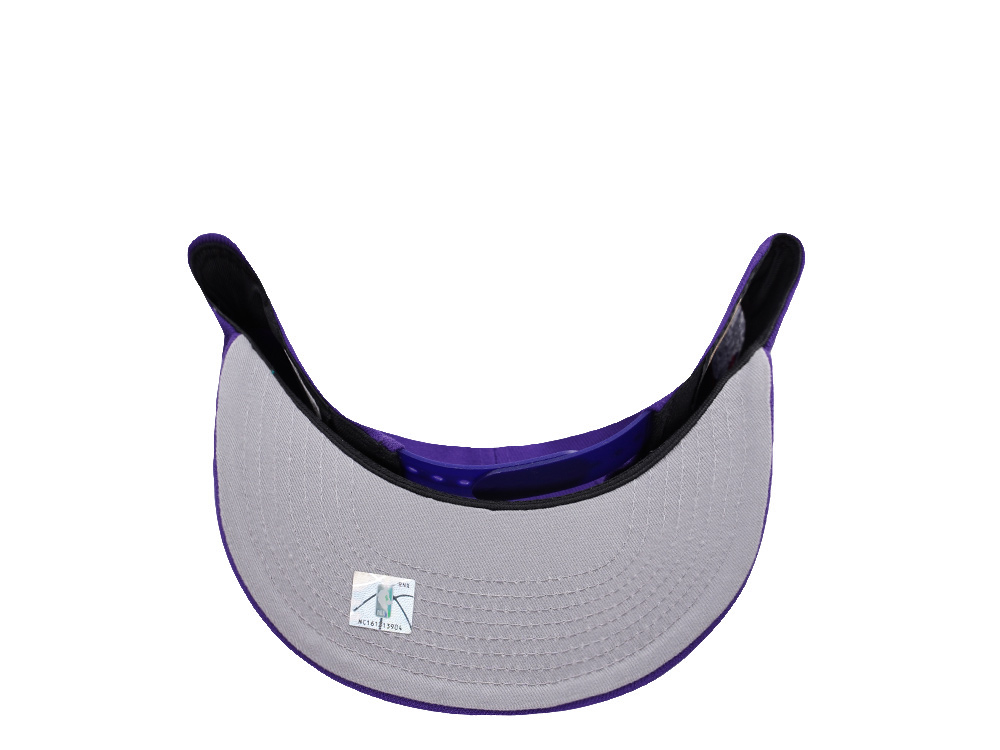 New Era Los Angeles Lakers NBA on NBC Purple Prime Edition 9Fifty A Frame Snapback Hat