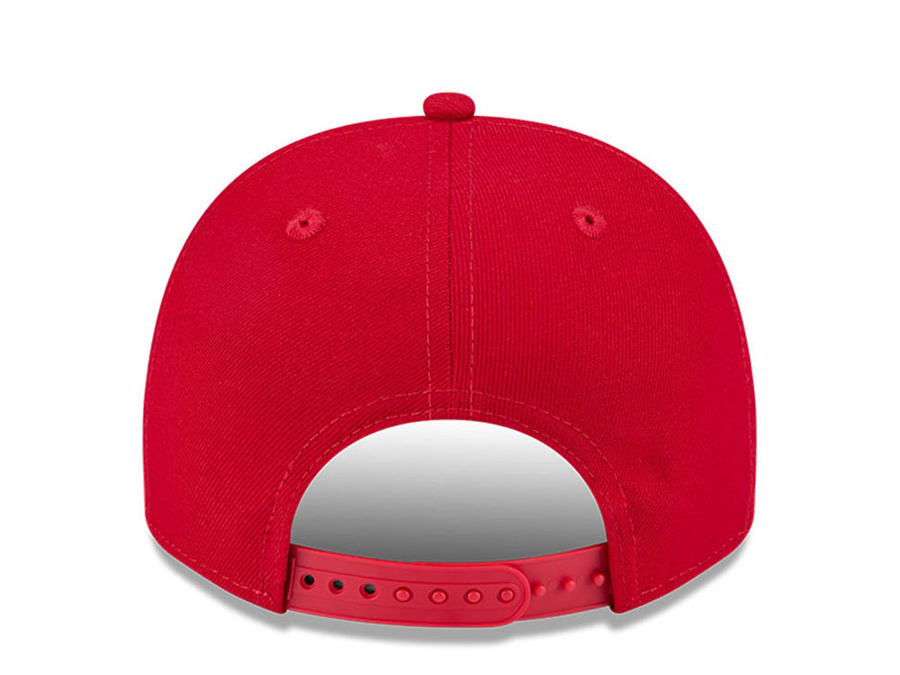 New Era Los Angeles Angels World Series 2002 Red 9Fifty A Frame Snapback Hat