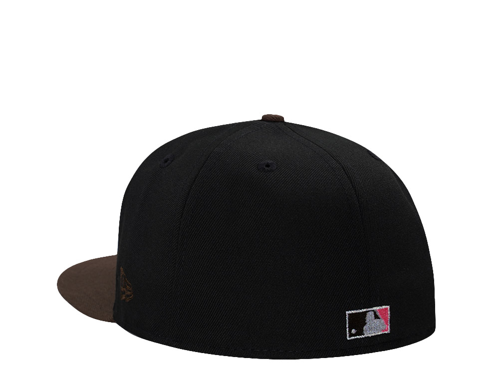 New Era Atlanta Braves World Series 1995 Black Two Tone Edition 59Fifty Fitted Hat