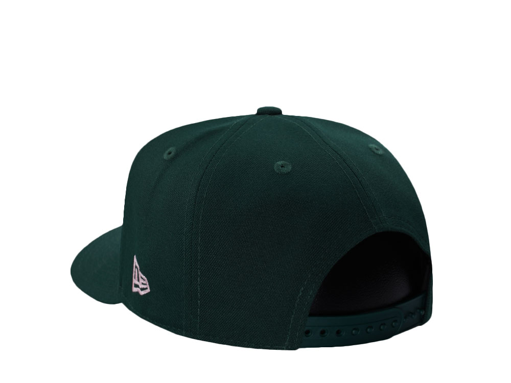 New Era Atlanta Braves World Series 1995 Dark Green Rose Edition 9Fifty A Frame Snapback Hat