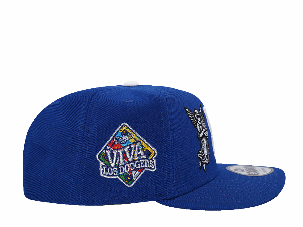 New Era Los Angeles Dodgers Angel Royal Blue Prime Edition 9Fifty A Frame Snapback Hat