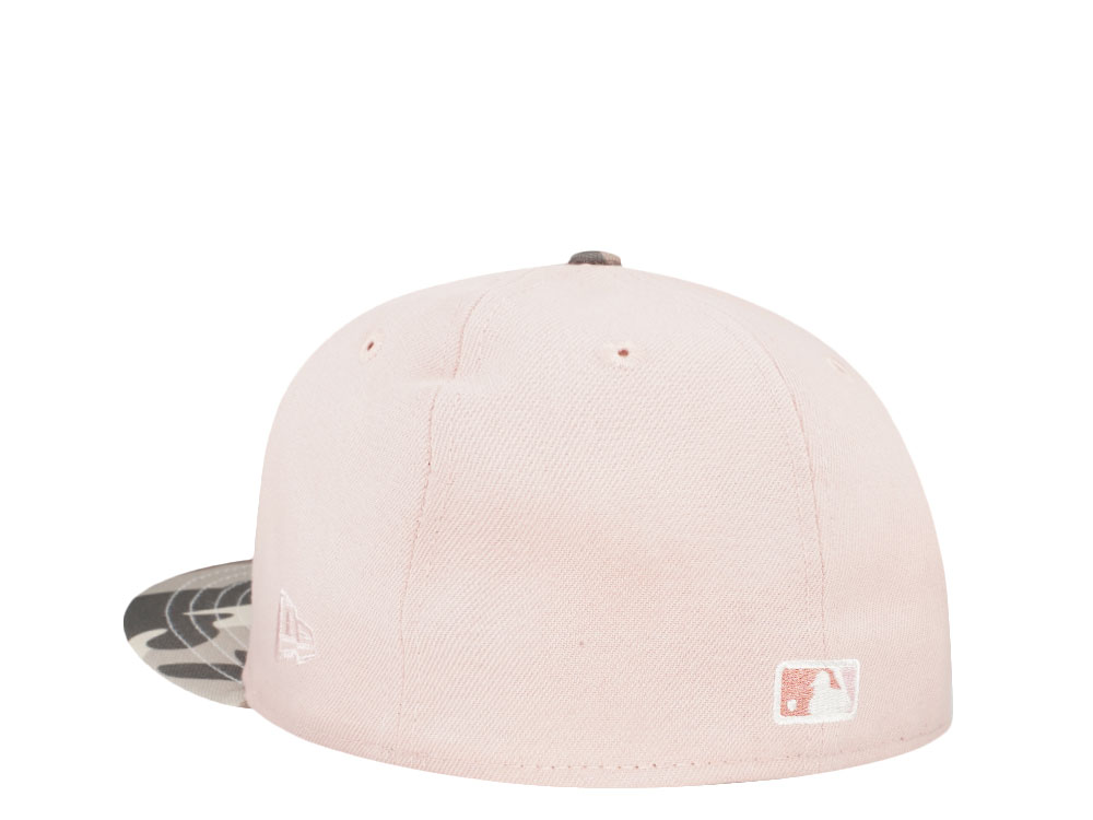 New Era Los Angeles Dodgers Tokyo Series Pink Rouge Camo Edition 59Fifty Fitted Hat
