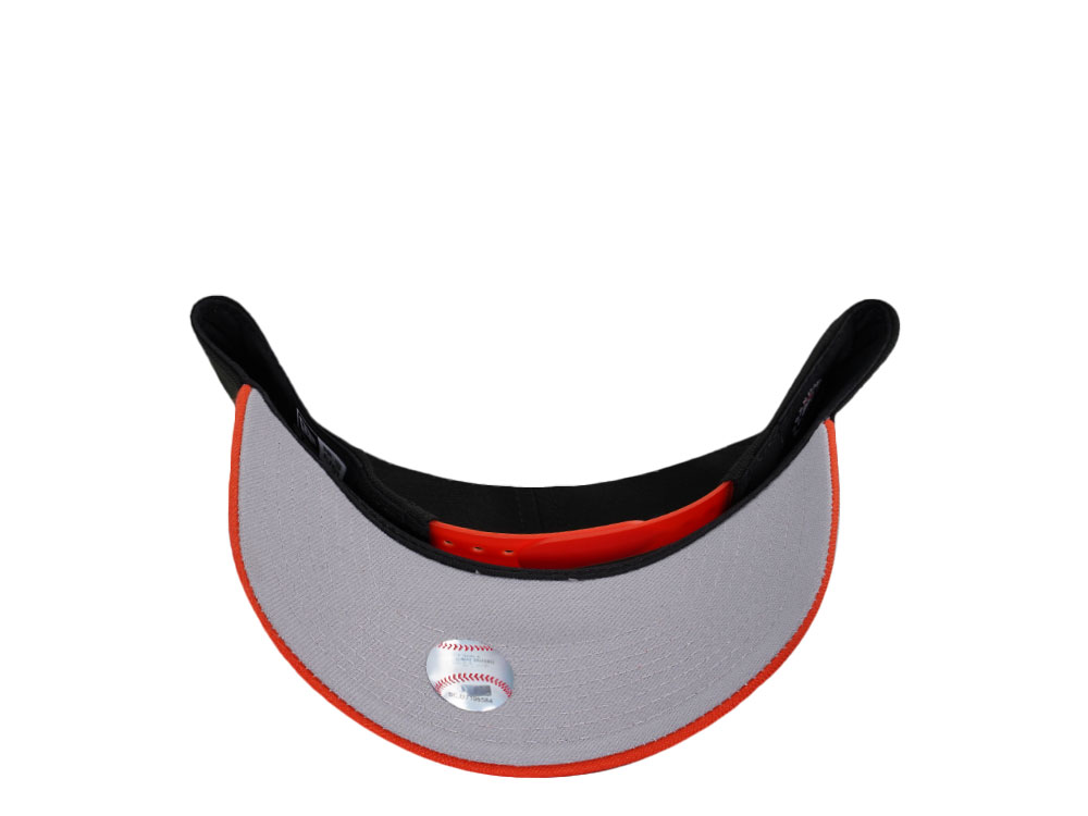 New Era San Francisco Giants Black Classic Two Tone Edition 9Forty A Frame Snapback Hat