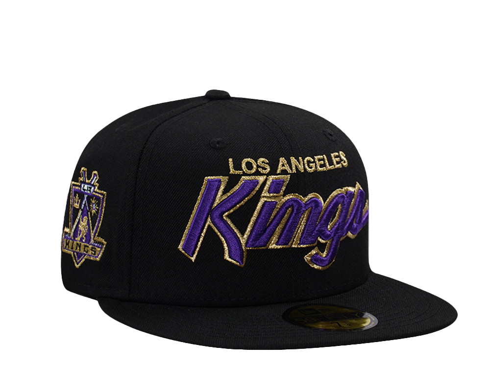 New Era Los Angeles Kings Black Prime Edition 59Fifty Fitted Hat