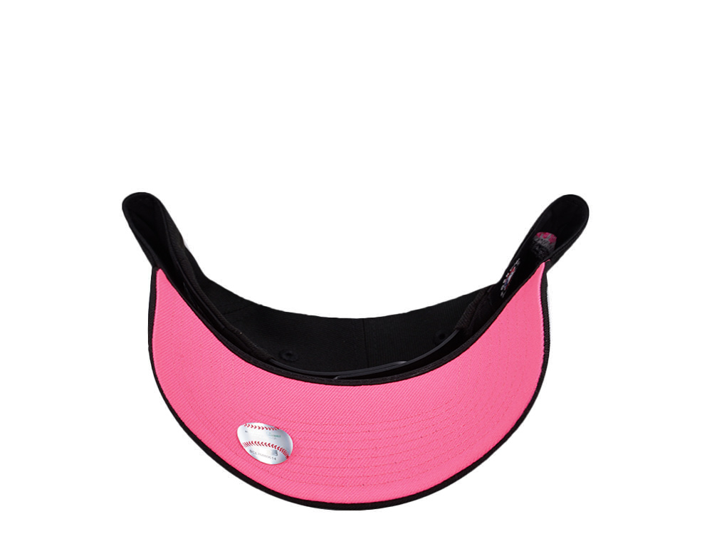 New Era Toronto Blue Jays American League Champions Pink Glow Black Prime Edition 9Forty A Frame Snapback Hat