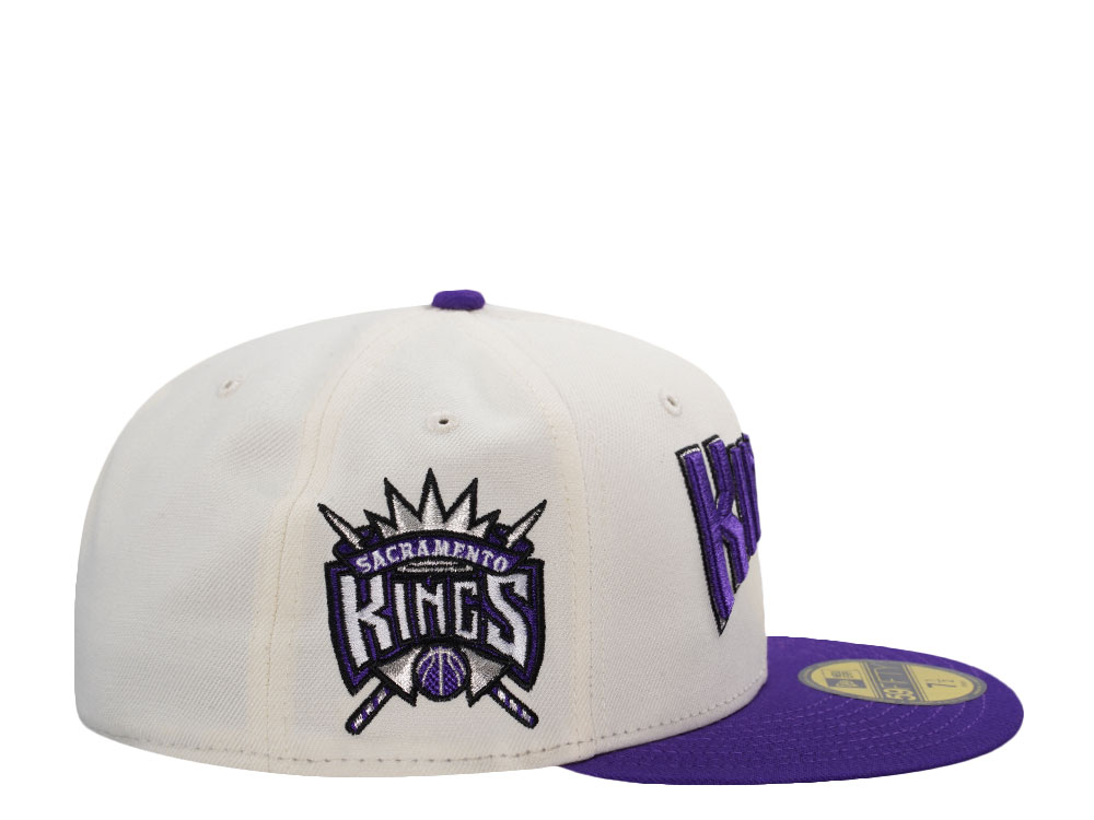 New Era Sacramento Kings Chrome Two Tone Edition 59Fifty Fitted Hat