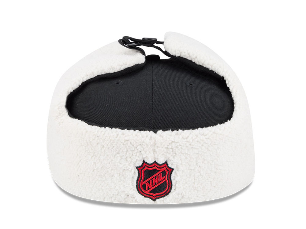 New Era Chicago Blackhawks Classic Black 59Fifty Dogear Fitted Hat
