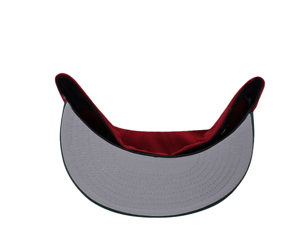 New Era Seattle Supersonics NBA On NBC Maroon Two Tone Edition 59Fifty Fitted Hat