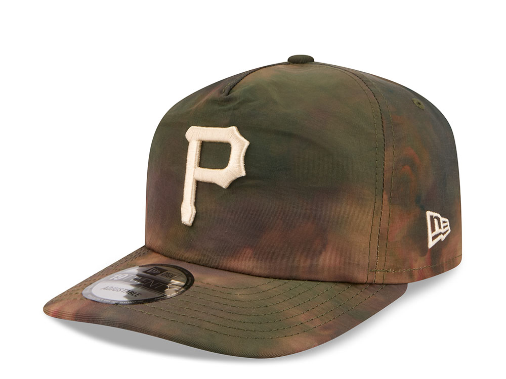New Era X Three Looms Pittsburgh Pirates Nylon Wash Dye Edition 19Twenty Strapback Hat