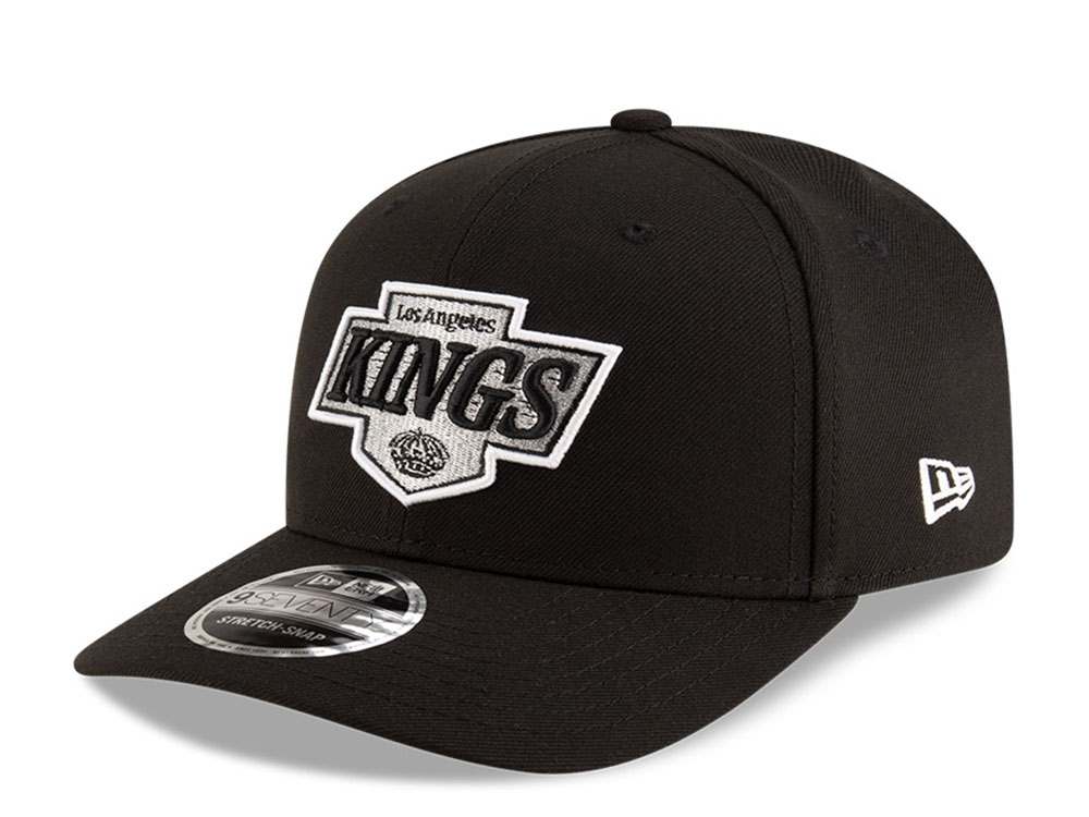 New Era Los Angeles Kings Black 9Seventy  Stretch Snapback Hat