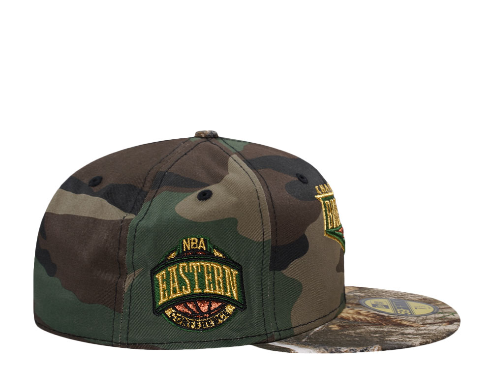 New Era Charlotte Bobcats Camo Two Tone Edition 59Fifty Fitted Hat