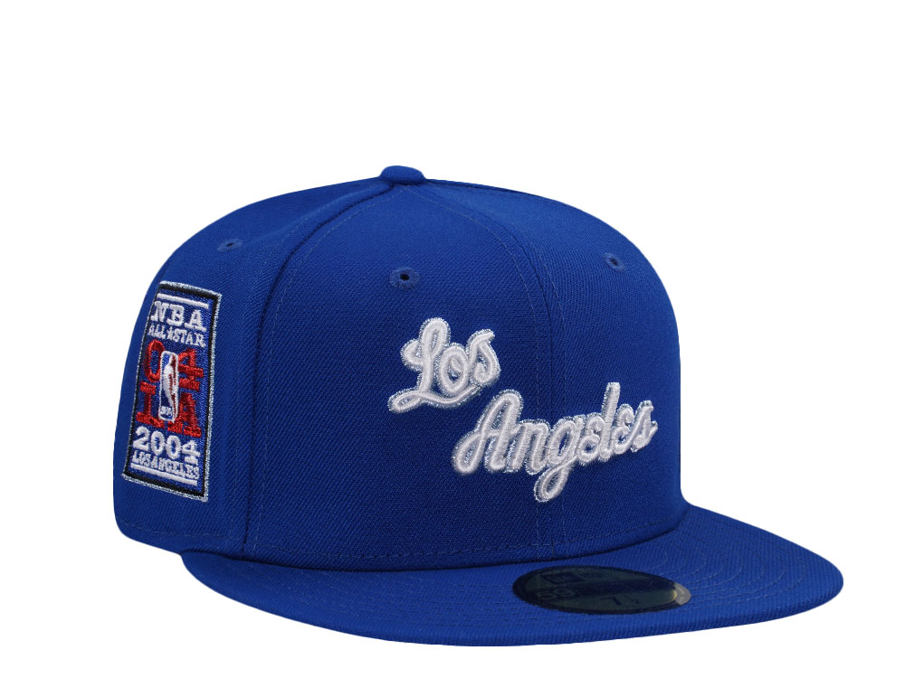 New Era Los Angeles Lakers All Star Game 2004 Royal Blue Prime Edition 59Fifty Fitted Hat