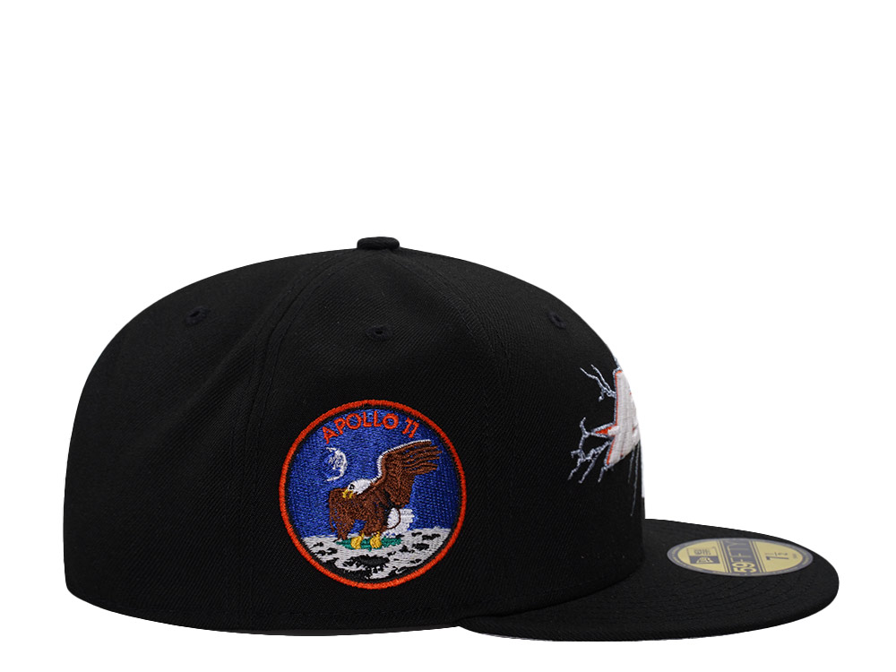 New Era Houston Astros Apollo Black Prime Edition 59Fifty Fitted Hat