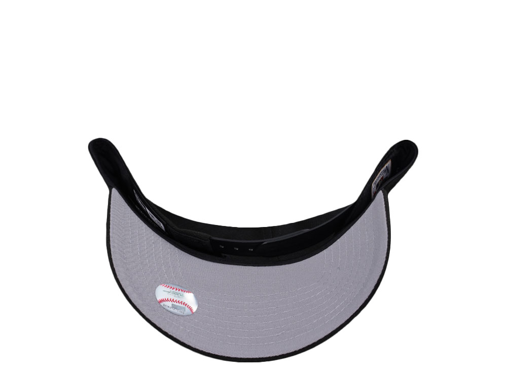 New Era Anaheim Angels Golden Detail Black Prime Edition 9Forty A Frame Snapback Hat
