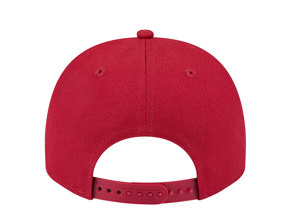 New Era Arizona Cardinals Super Bowl XLIII Red 9Fifty A Frame Snapback Hat