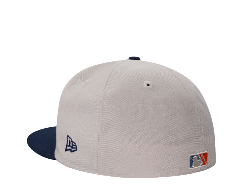 New Era Worcester Red Sox Inaugural Season Stone Two Tone Edition 59Fifty Fitted Hat