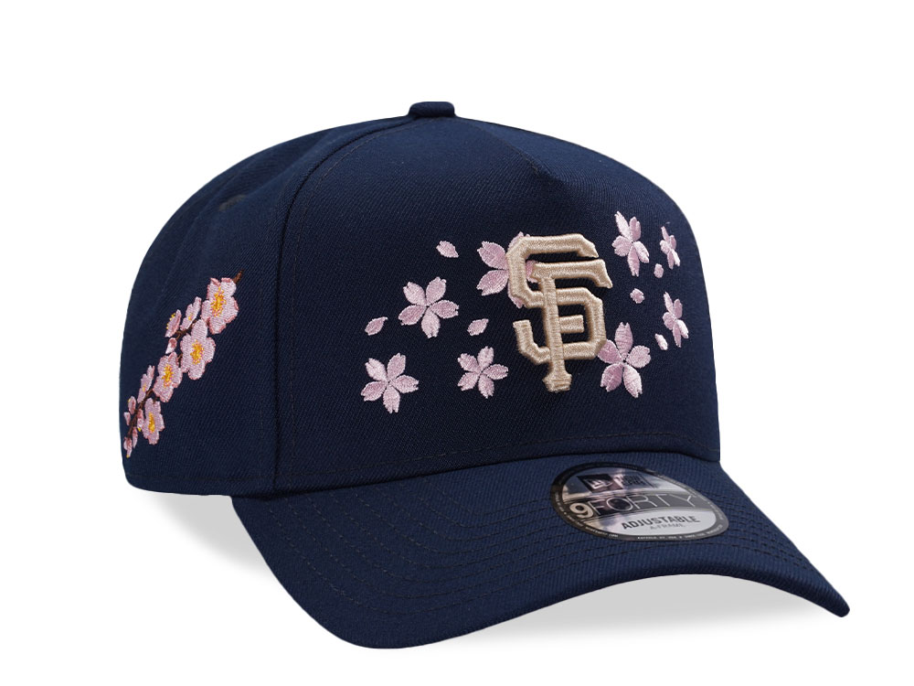 New Era San Francisco Giants Ocean Sakura Edition 9Forty A Frame Snapback Hat