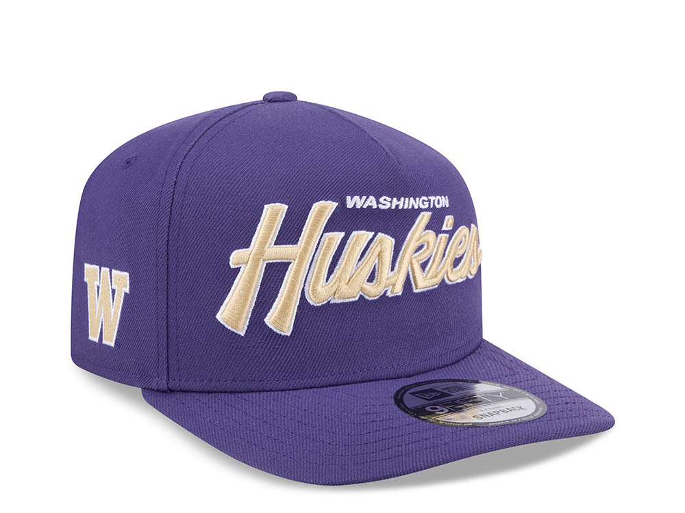 New Era Washington Huskies Purple 9Fifty A Frame Snapback Hat