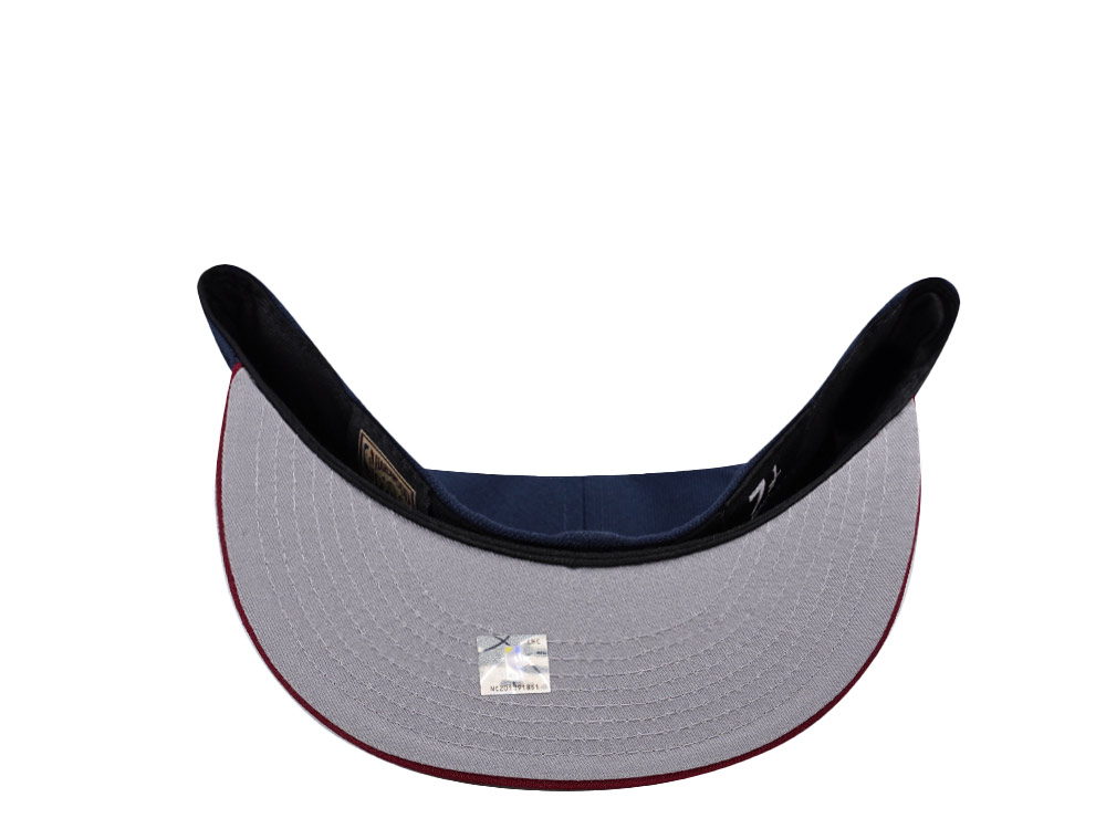 New Era Cleveland Cavaliers Inaugural Season 1970 Navy Two Tone Edition 59Fifty Fitted Hat