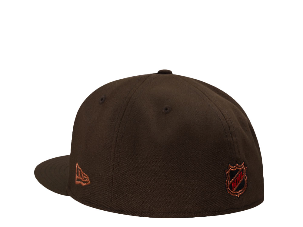 New Era Seattle Kraken Winter Classic 2024 Walnut Prime Edition 59Fifty Fitted Hat