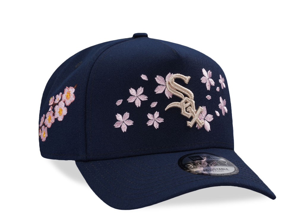 New Era Chicago White Sox Ocean Sakura Edition 9Forty A Frame Snapback Hat