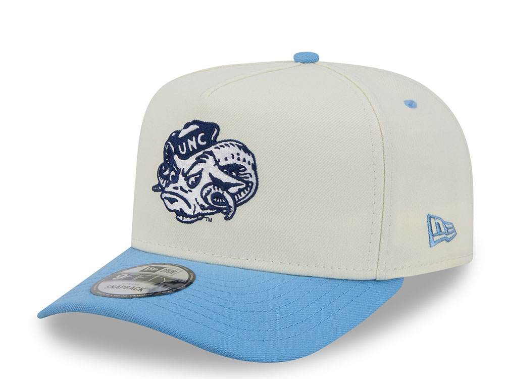 New Era North Carolina Tar Heels NCAA Stone Two Tone Edition 9Fifty A Frame Snapback Hat