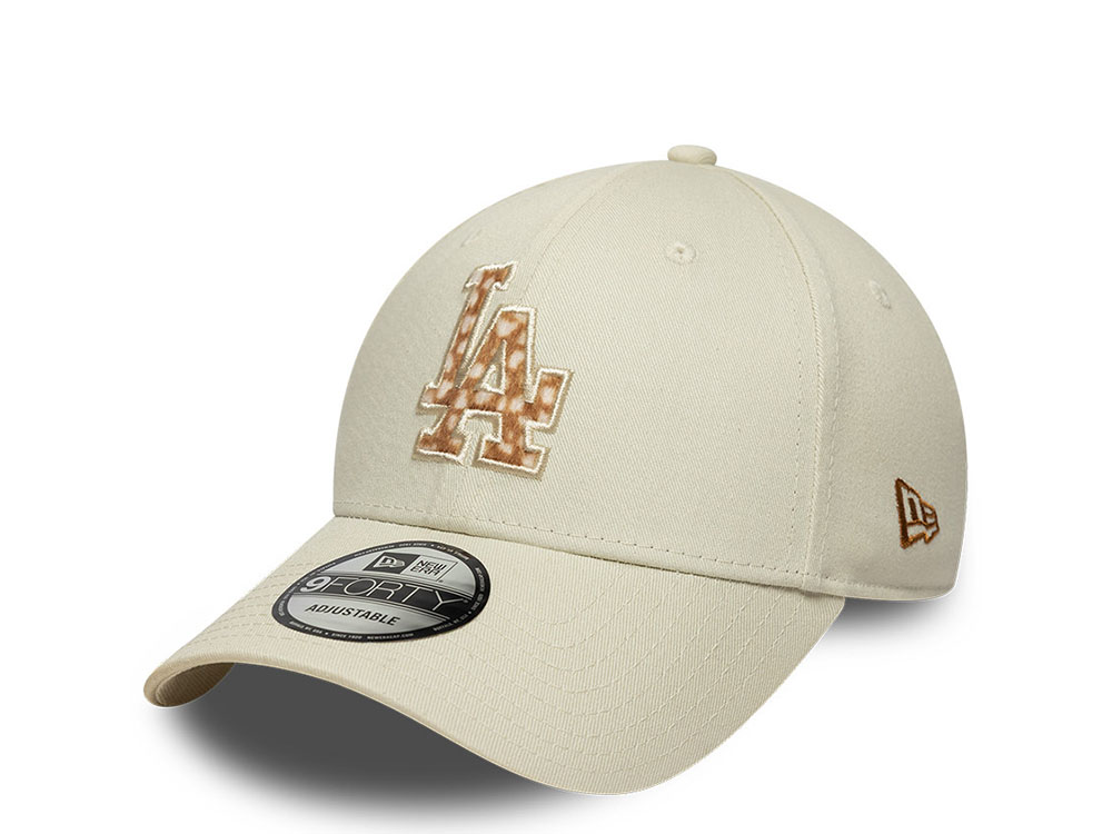New Era Los Angeles Dodgers Animal Infill Logo 9Forty Strapback Hat