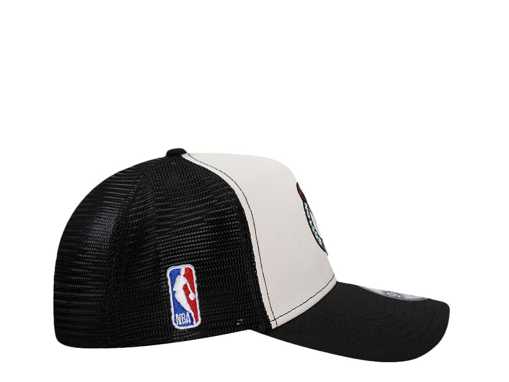 New Era Boston Celtics Chrome Two Tone Edition Trucker A Frame 9Forty Hat