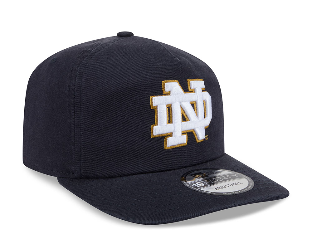 New Era Notre Dame Fighting Irish Navy 19Twenty Snapback Hat