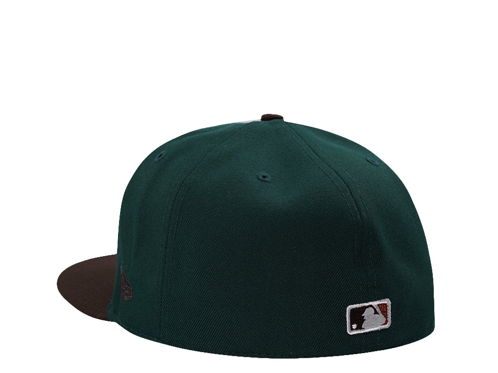New Era Chicago Cubs Stay Alert Dark Green Two Tone Edition 59Fifty Fitted Hat
