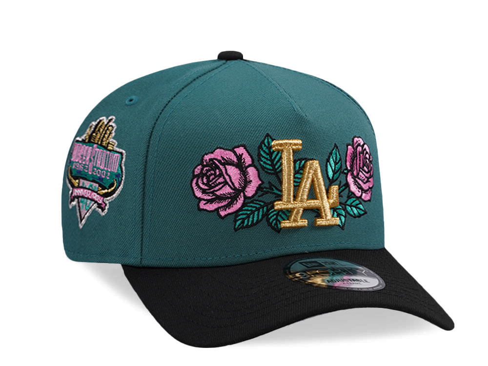 New Era Los Angeles Dodgers 40th Anniversary Rose Pine Two Tone Edition 9Forty A Frame Snapback Hat