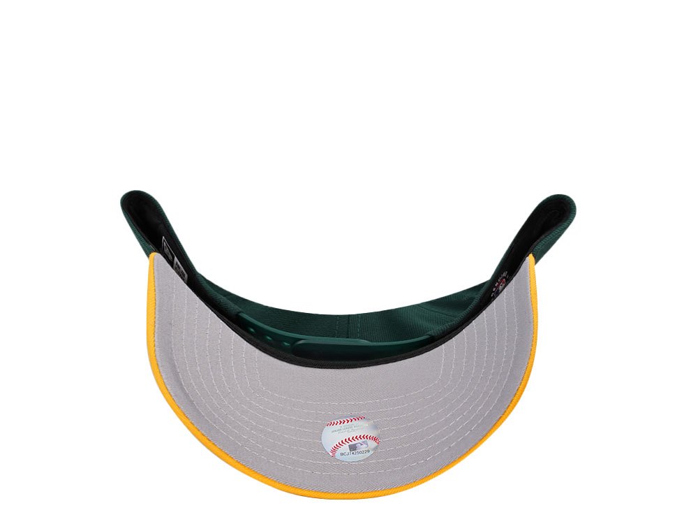 New Era Oakland Athletics Green Two Tone Edition 9Forty A Frame Snapback Hat