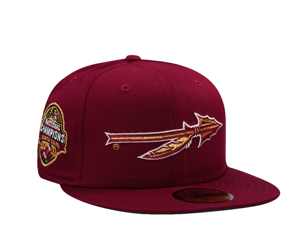 New Era Florida State Seminoles National Champions 2013 Red Prime Edition 59Fifty Fitted Hat