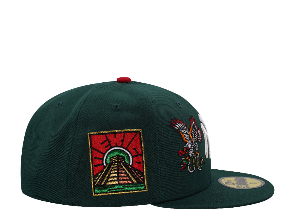 New Era New York Yankees Eagle Dark Green Prime Edition 59Fifty Fitted Hat