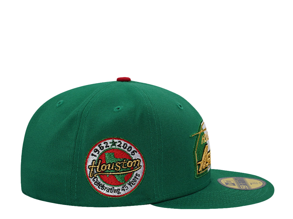New Era Houston Astros 45th Anniversary Kelly Green Prime Edition 59Fifty Fitted Hat