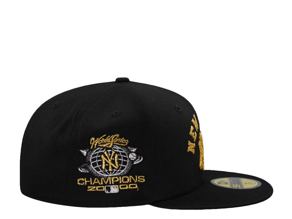 New Era New York Yankees World Series Champions 2000 Metallic Edition 59Fifty Fitted Hat