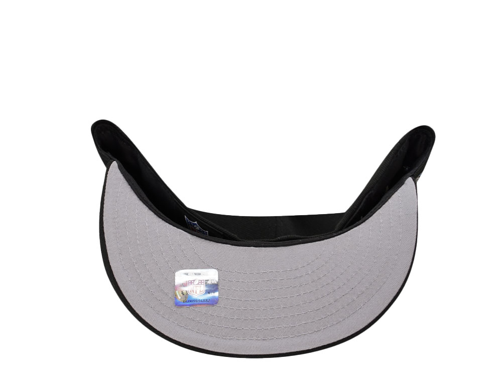 New Era Detroit Lions Throwback Script Metallic Edition 59Fifty Fitted Hat