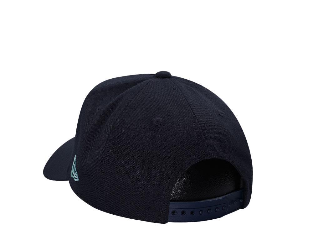 New Era Seattle Kraken Black Classic 9Forty A Frame Snapback Hat