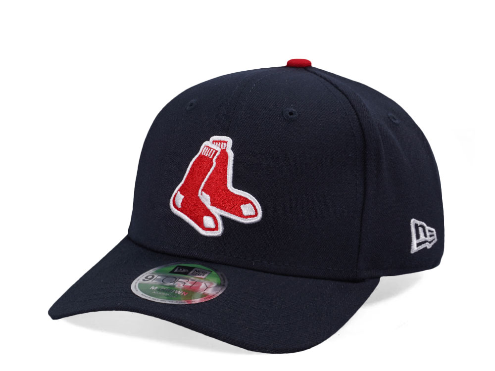 New Era Boston Red Sox Player Replica 9Forty M Crown Snapback Hat