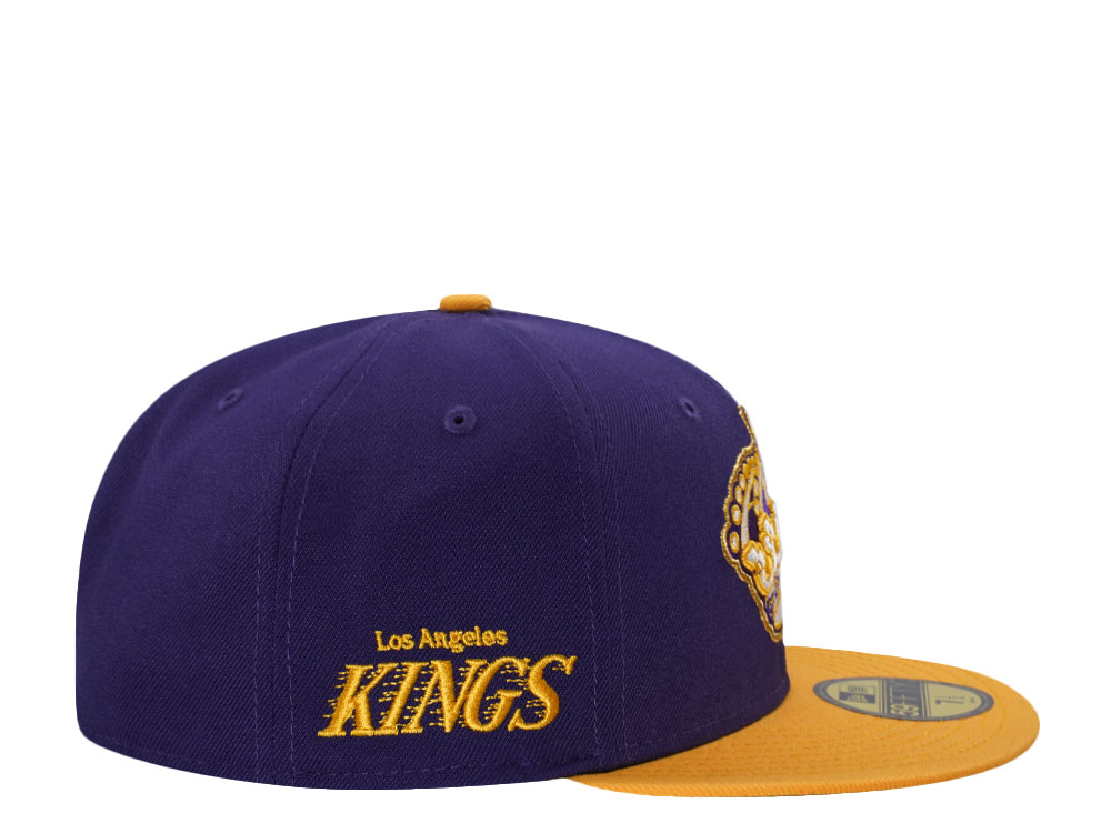 New Era Los Angeles Kings Color Flip Two Tone Throwback Edition 59Fifty Fitted Hat