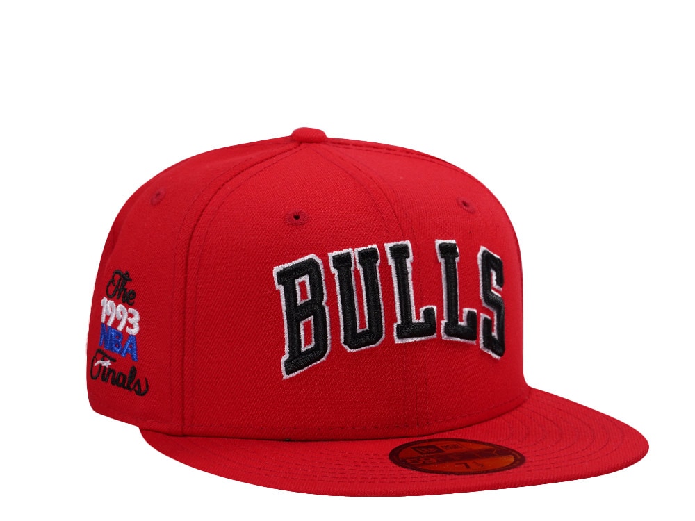 New Era Chicago Bulls NBA Finals 1993 Red Prime Edition 59Fifty Fitted Hat