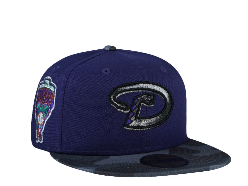 New Era Arizona Diamondbacks Inaugural Season 1998 Vize Camo Two Tone Edition 59Fifty Fitted Hat