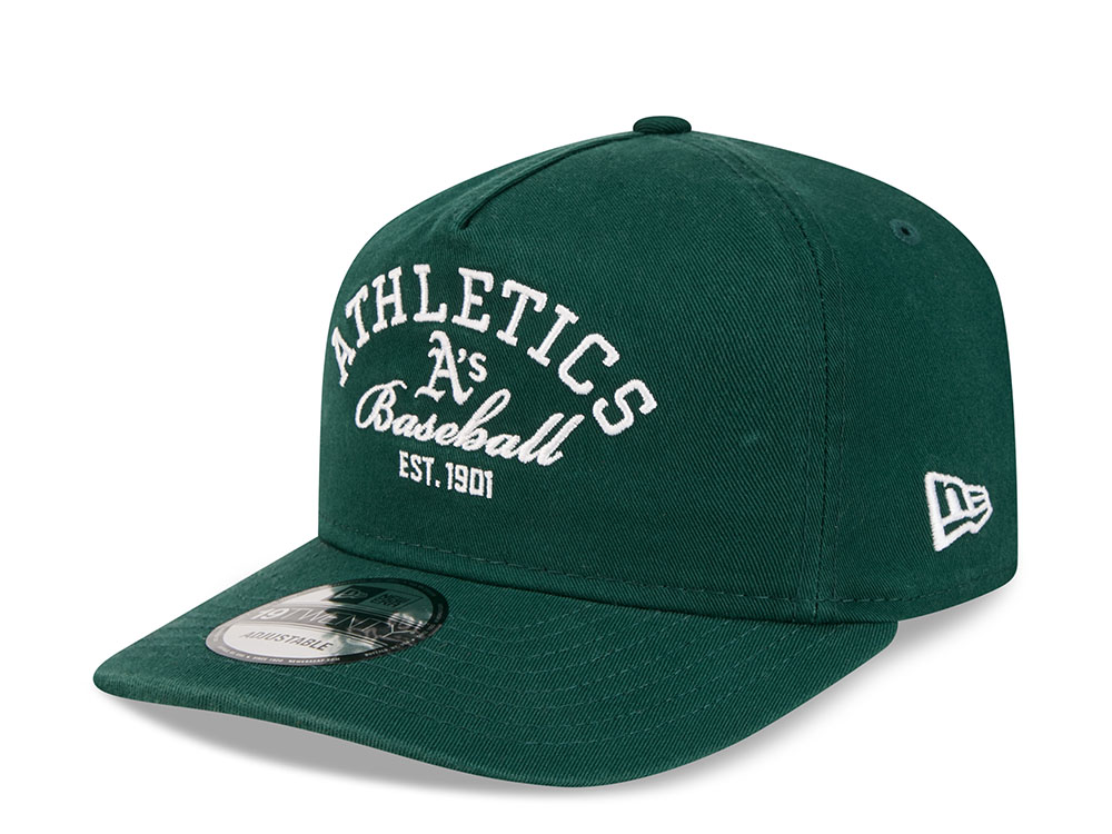 New Era Oakland Athletics Stacked Green 19Twenty Snapback Hat