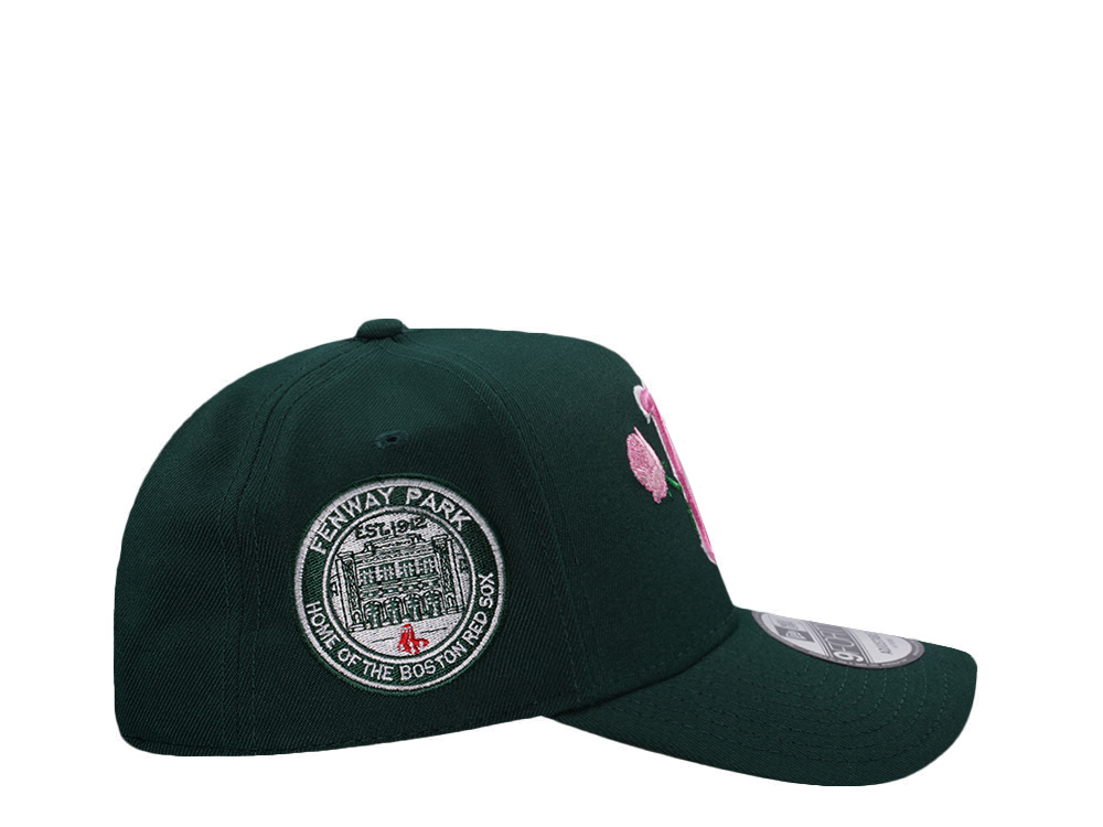 New Era Boston Red Sox Fenway Park Dark Green Prime Edition 9Forty A Frame Snapback Hat