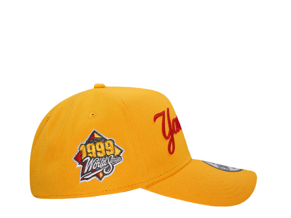 New Era New York Yankees World Series 1999 Gold Edition 9Forty A Frame Snapback Hat