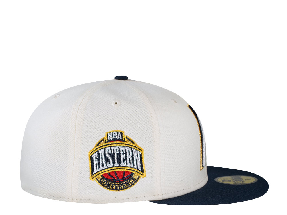 New Era Indiana Pacers NBA Eastern Conference Chrome Two Tone Edition 59Fifty Fitted Hat