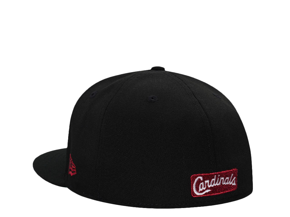 New Era St. Louis Cardinals Final Season Black Prime Edition 59Fifty Fitted Hat